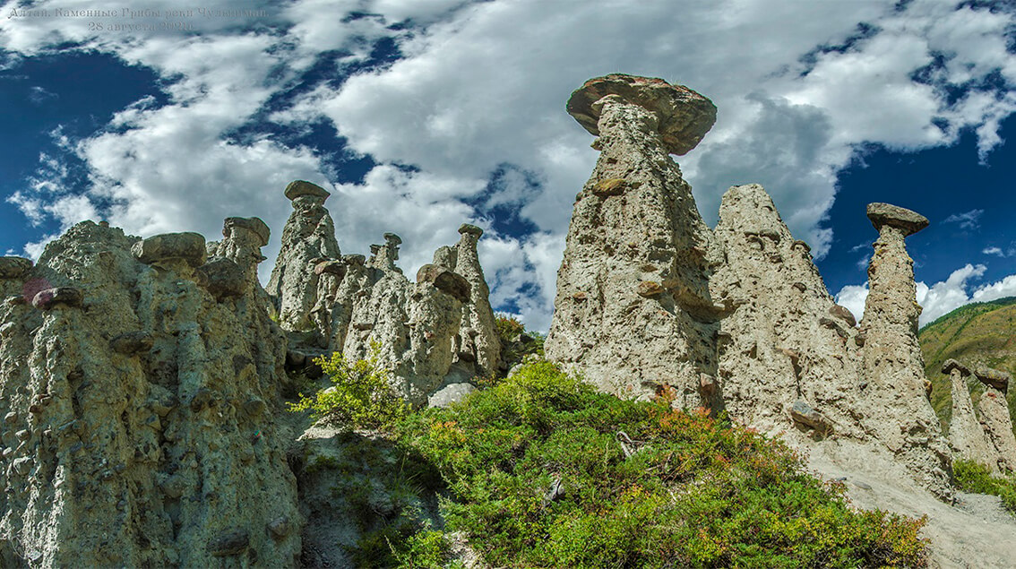 каменные грибы ергаки